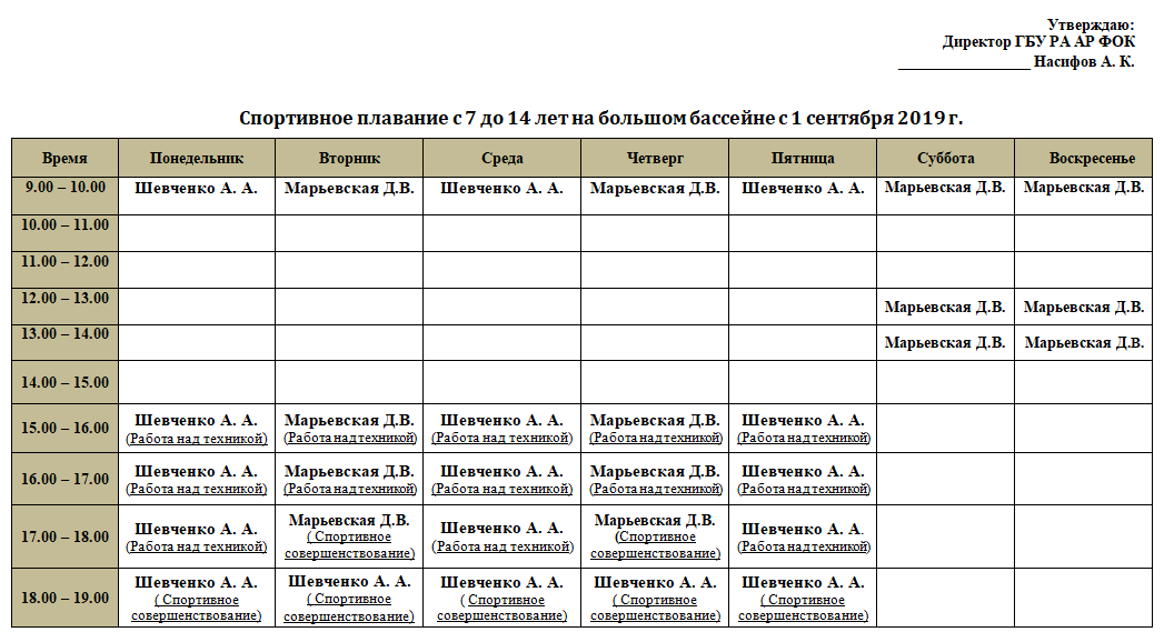 Европа расписание